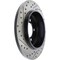 Centric Parts Sport Drilled/Slotted Brake Rotor, 127.65090L 127.65090L - alternate 2